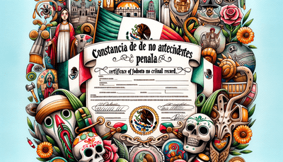 Как сделать справку о несудимости (constancia de no antecedentes penales) в Мексике? cover image